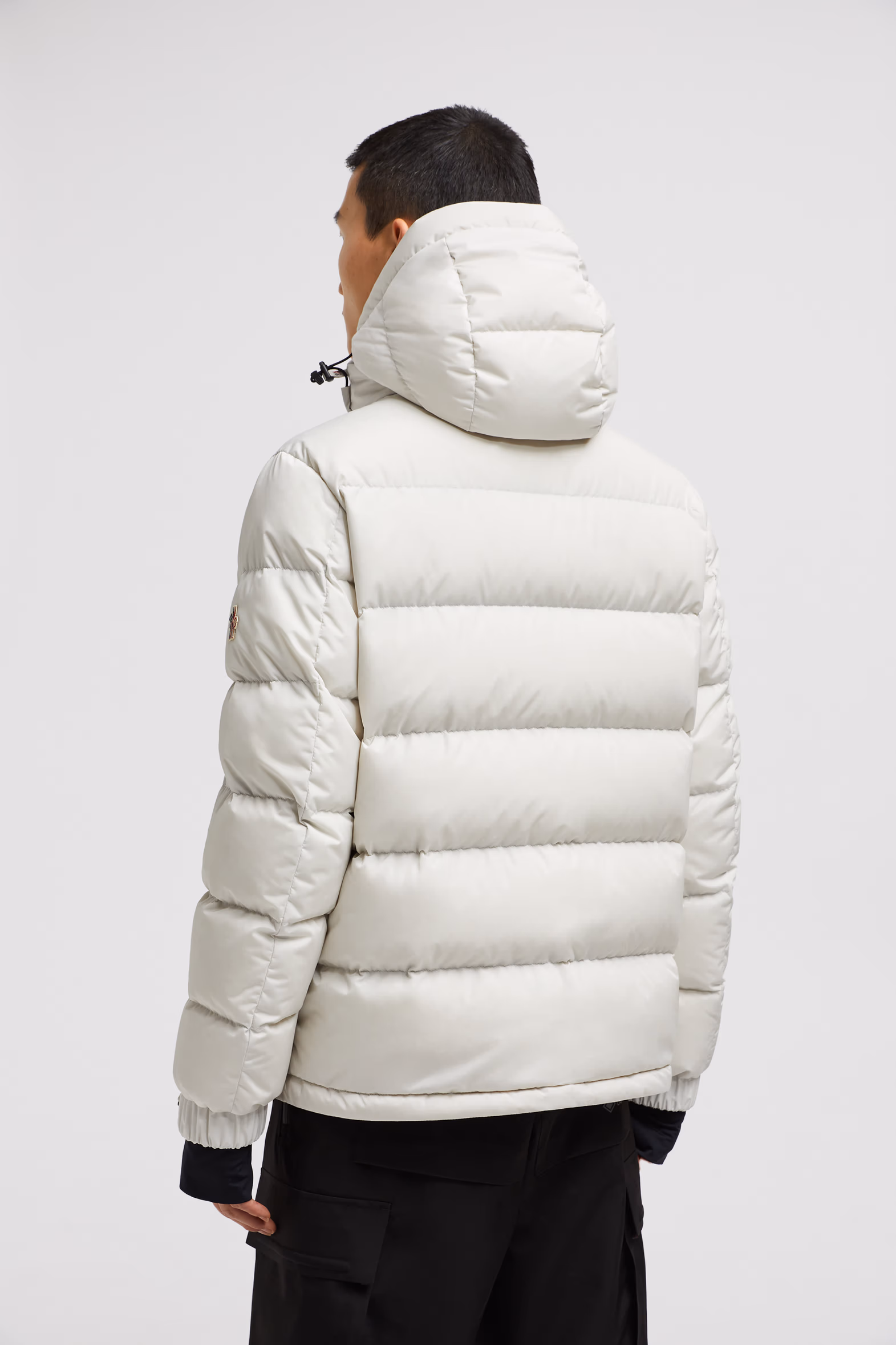Isorno Hooded Down Ski Jacket Men White Moncler 5